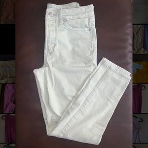 Pale Green Old Navy OG Straight High Rise jeans size 4